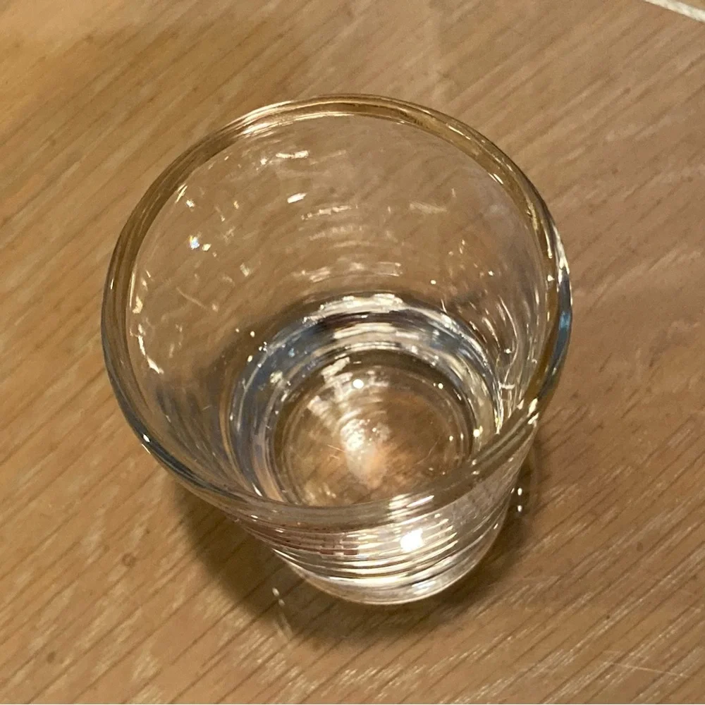Vintage ESPN SPORTS CENTER Shot Glass 1990s. 2.5 inches tall.
